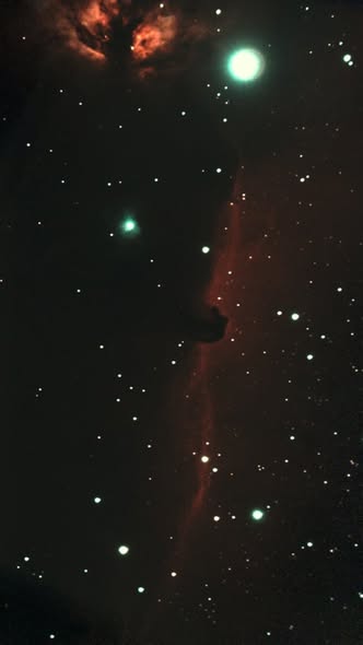 Before Horsehead Nebula processing